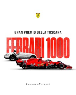 Ferrari de fiesta: al Mugello ¡1.000 GP en Fórmula 1!