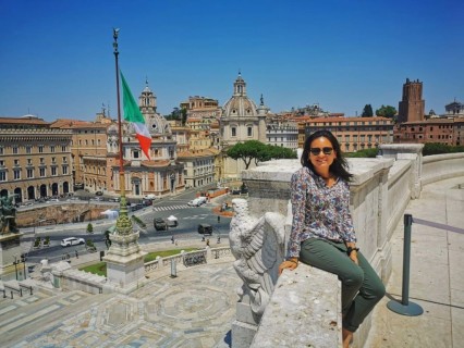 Comunicación: Una paraguaya estudiando en Roma