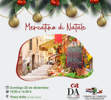 El 27, Mercatino di Natale en Plaza Italia